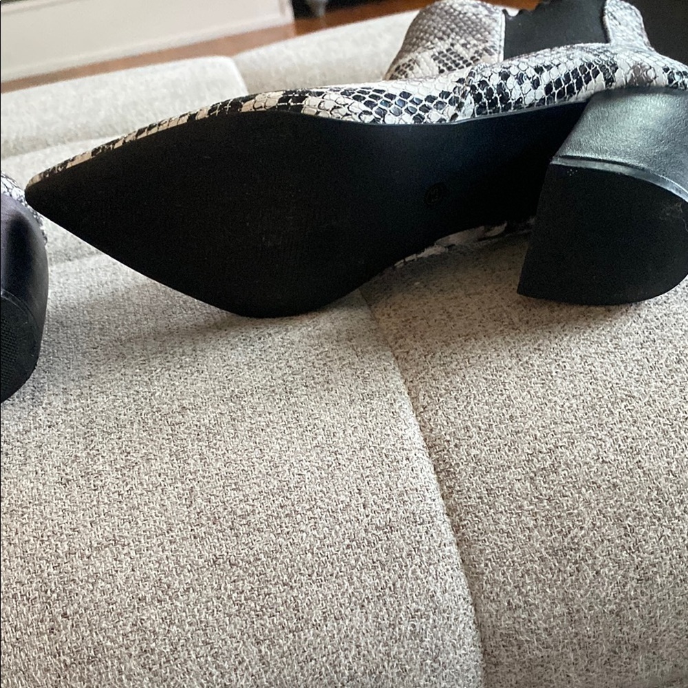 Lulu's Snakeskin Ankle Boots - Picture 11 of 12